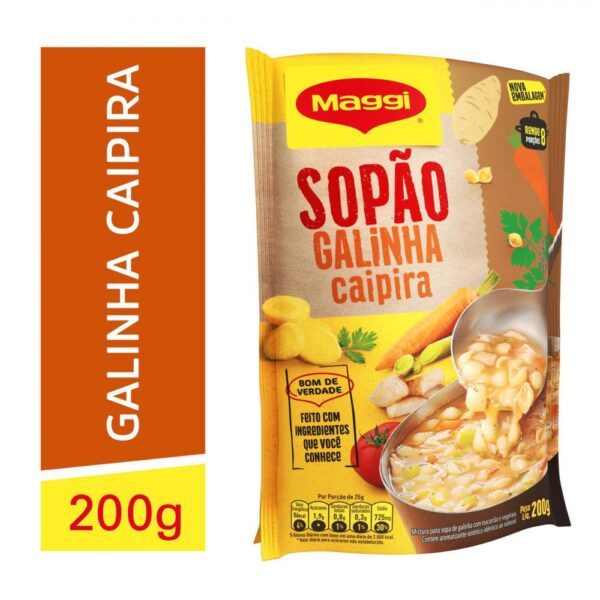 Sopao Maggi Galinha Caipira 200g