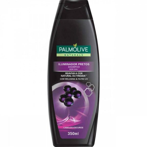 Shampoo Palmolive Naturals Iluminador Pretos 350ml