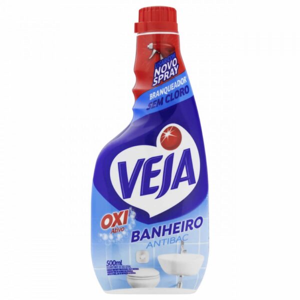 Limpador Veja Banheiro Antibac Refil 500ml