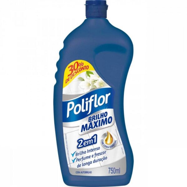 Cera Poliflor Maximo Brilho Incolor 750ml