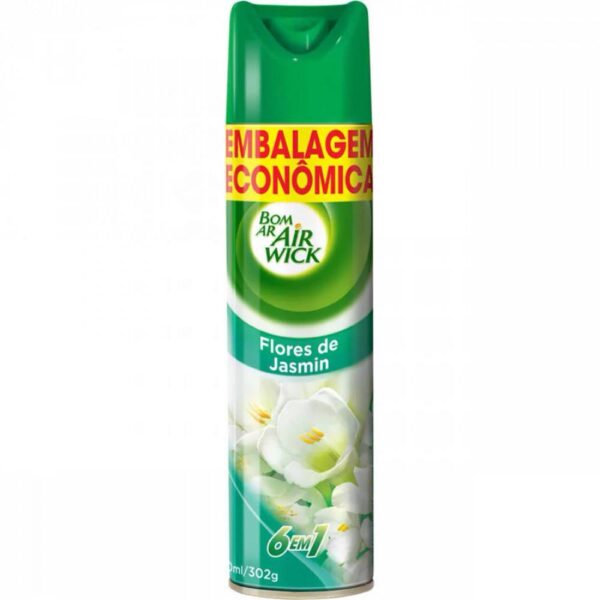 Purificador Bom Ar 360Ml Aero Embalagem Economica Jasmim