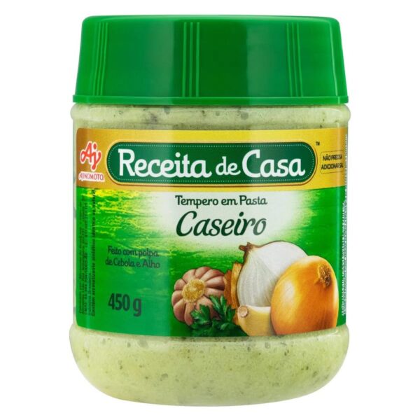 Tempero em Pasta Caseiro Receita de Casa 450g