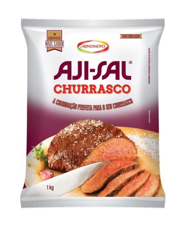 Sal para Churrasco Ajisal 1kg