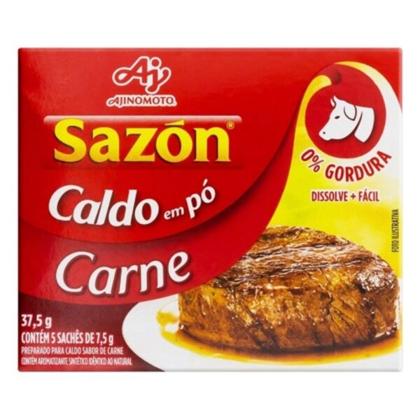 Caldo em Po Sazon Carne 32,5g