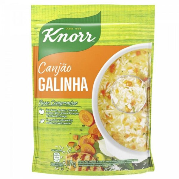 Sopa Canjao Knorr Galinha e Legumes 179g