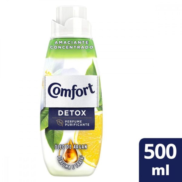 Amaciante Concentrado Comfort Detox 500ml