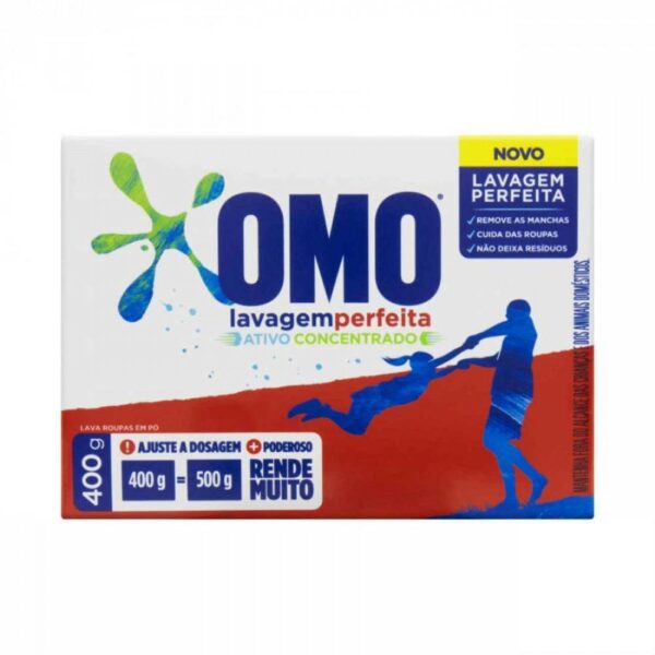 Detergente em Po Omo Lavagem Perfeita 400g