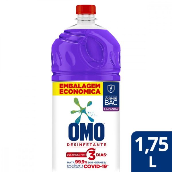 Desinfetante Omo Lavanda 1,75l