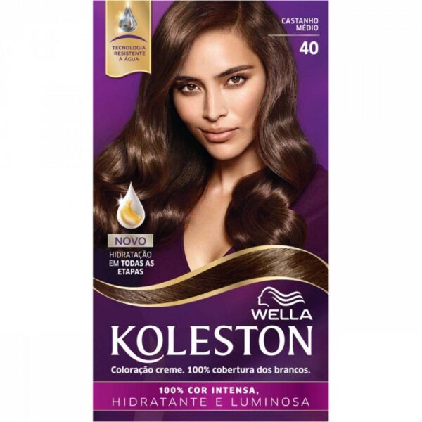 Tintura Koleston Castanho Medio 40