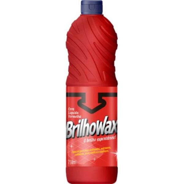 Cera Ingleza Brilhowax Vermelha 750ml