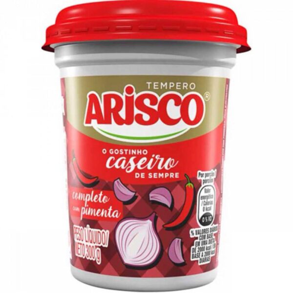 Tempero Arisco Completo com Pimenta 300g