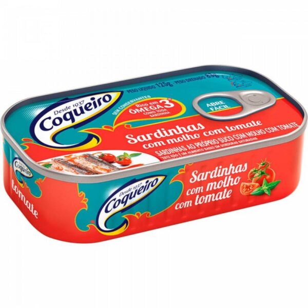 Sardinha Coqueiro com Molho de Tomate 125g