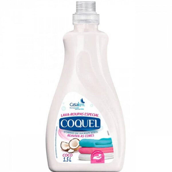 Lava Roupas Liquido Coquel Coco 1,5l