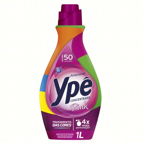 Amaciante Concentrado Ype Pink 1L