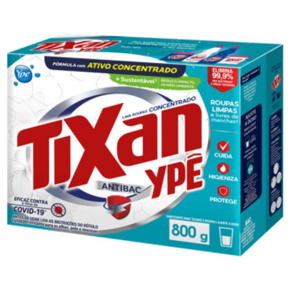 Detergente Em Po Tixan 800g Antibac