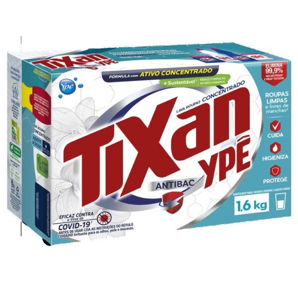 Detergente Em Po Tixan 1,6Kg Antibac