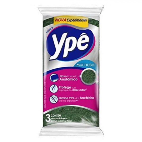 Esponja Ype Multiuso 3un