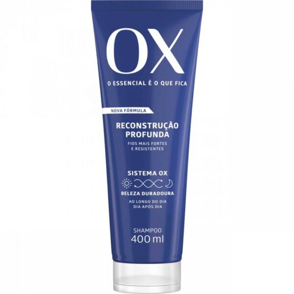 Shampoo Ox Reconstrucao Profunda 400ml