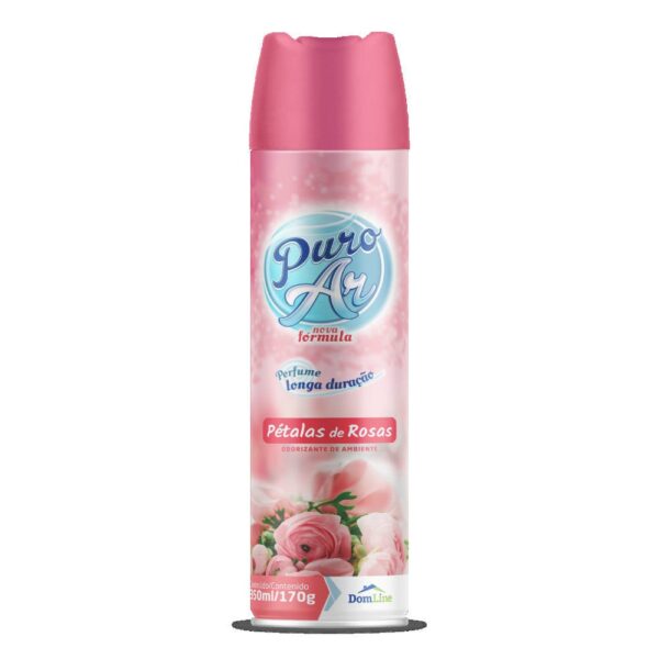 Purificador Aerosol Puro Ar Petalas De Rosas 350ml