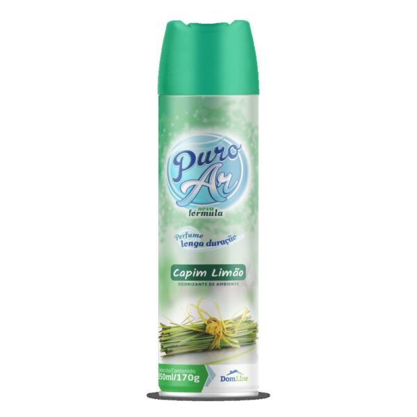Purificador Aerosol Puro Ar Capim Limao 350ml