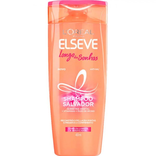 Shampoo Elseve Longo Dos Sonhos 400ml