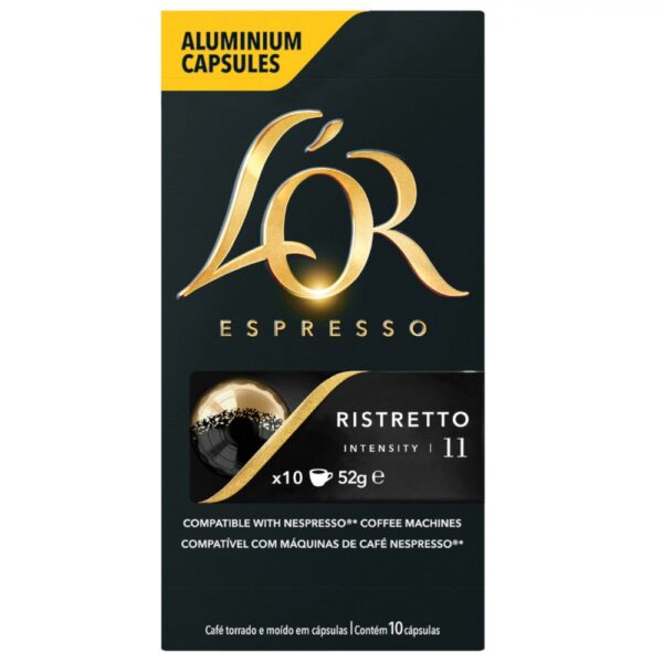 Capsula de Cafe Lor Ristretto 11 10un