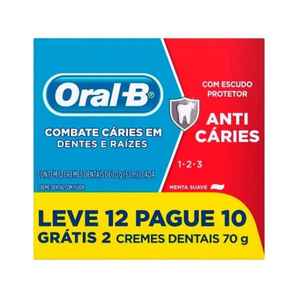 Creme Denatal Oral-B 123 70g Leve 12 Pague 10un