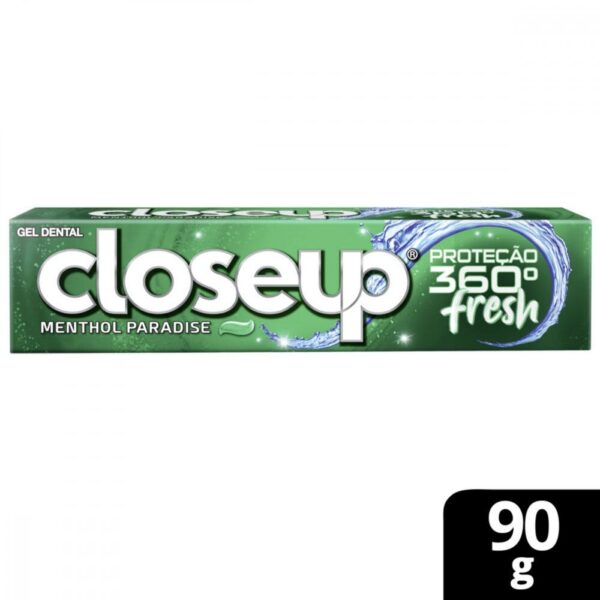 Gel Dental Close Up Acao Antibac Menthol Paradise 90g