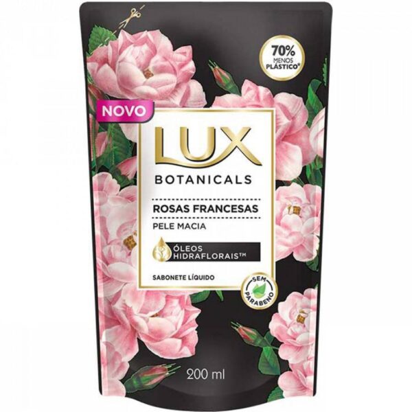 Sabonete Liquido Lux Rosas Francesas Refil 200ml