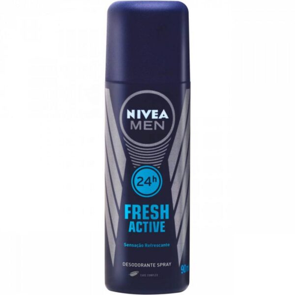 Desodorante Spray Nivea Masculino Fresh Active 90ml