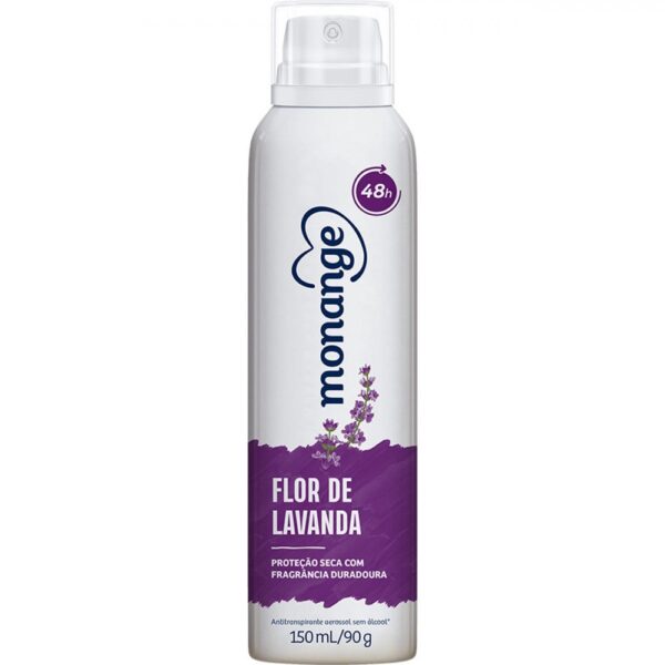Desodorante Aerosol Monange Flor de Lavanda 150ml