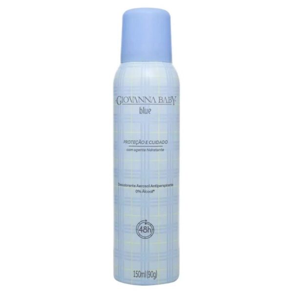 Desodorante Aerosol Giovanna Baby Blue 150ml