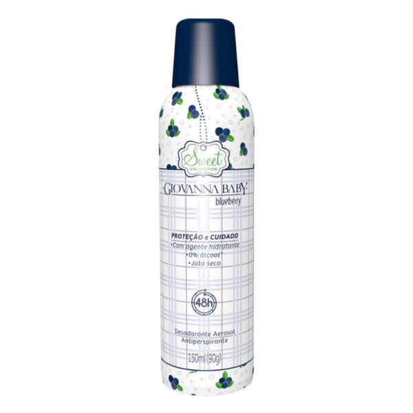 Desodorante Giovanna Baby Aero 150ml Blueberry
