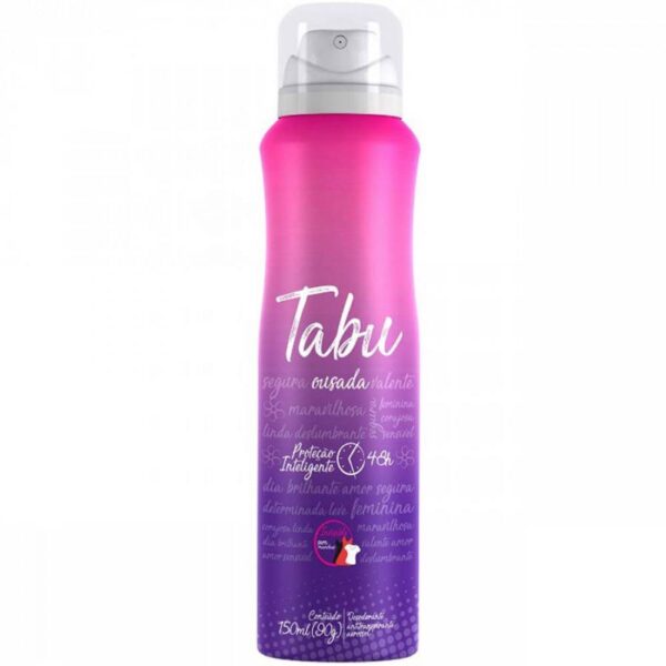 Desodorante Aerosol Tabu Ousada 150ml