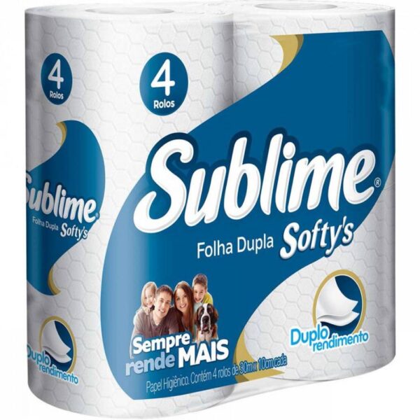 Papel Higienico Sublime Softys 4X30M Neutro