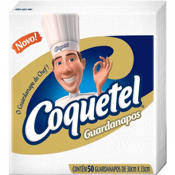 Guardanapo Coquetel 21,5X23 50un