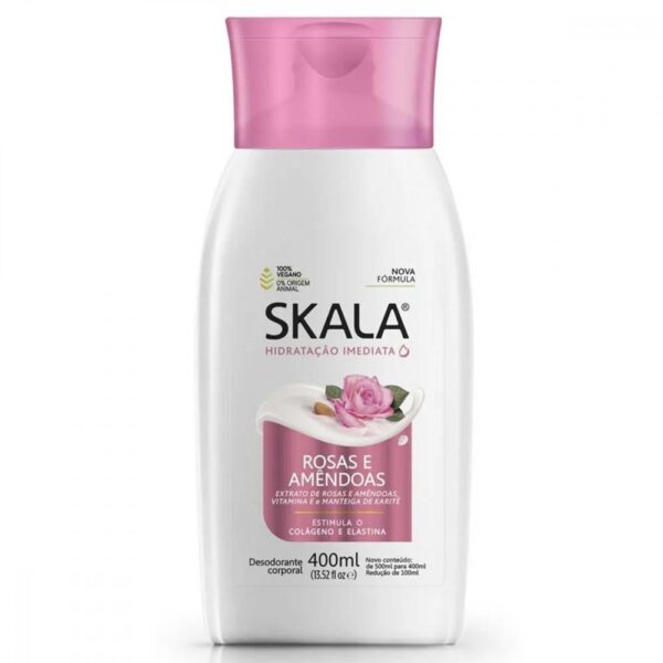 Creme Hidratante Skala Rosas e Amendoas 400ml