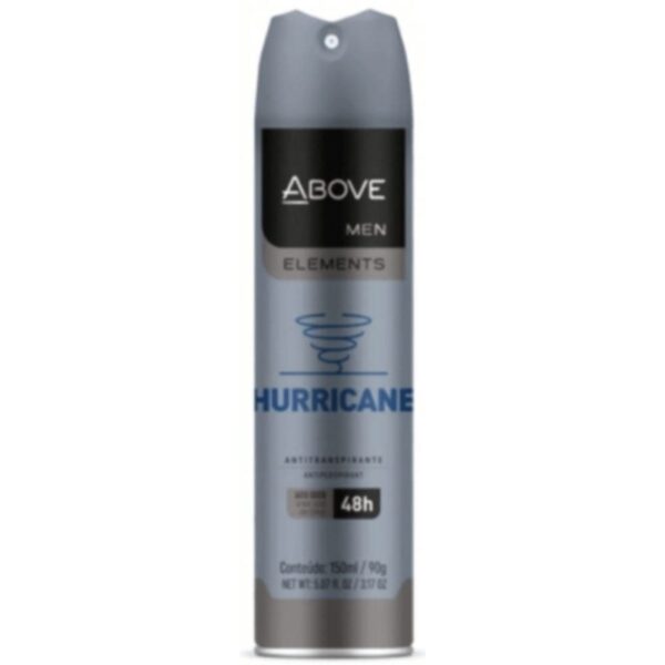 Desodorante Above Men Aerosol Hurricane 150ml